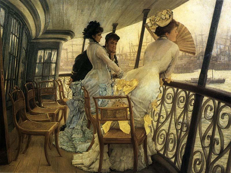 James Tissot The Gallery of H.M.S.